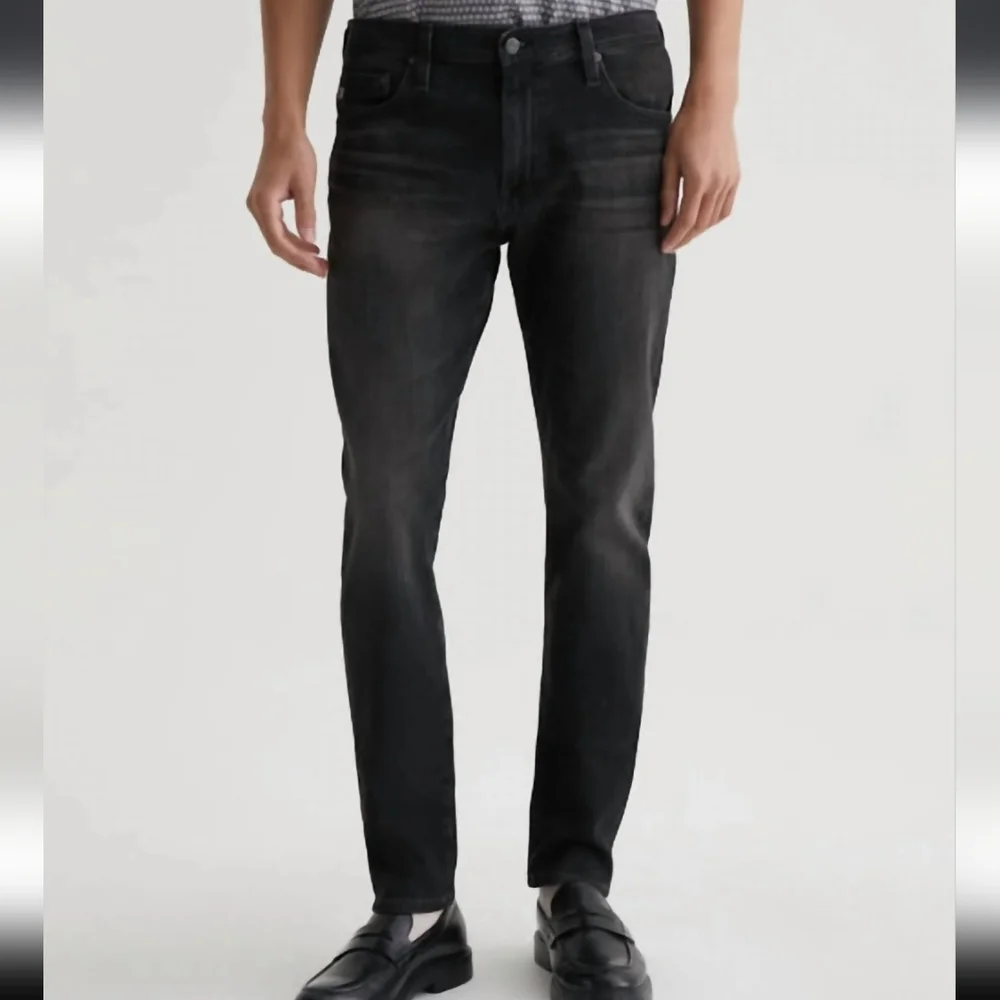 AG Adriano Goldschmeid | Men'sThe Dylan  Dark Gray‎ Slim Jeans, Size 32